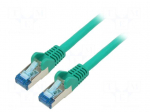 Patch cord | S/FTP | Cat 6a | RJ45 plug,both sides | stranded | Cu | 3m