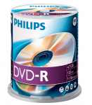 Philips DM4S6B00F/00 External DVD-R discs 4.7GB 100pcs