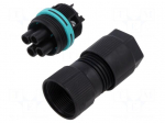 Connector: AC supply | screw terminal | female | TH387 | 17.5A | 450V