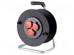 Cable reel | CEE 7/3 (F) socket | Sockets no: 3 | 16A