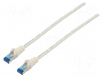 Patch cord | S/FTP | Cat 6a | RJ45 plug,both sides | stranded | Cu | 3m