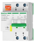 AICB 2P C16 30mA, 6kA, smart modular circuit breaker WiFi, TUYA