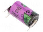 Battery: lithium (LTC) | 3.6V | 1/2AA | &Oslash;14.7x25.2mm | 900mAh