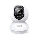 TP-LINK Tapo C250 | Pan/Tilt AI Home Security Wi-Fi Camera | PTZ | 8 MP | 4mm/F1.6 | H.265 | MicroSD Card up to 512 GB