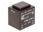 Transformer: encapsulated | 3.2VA | 230VAC | 12V | 267mA | Mounting: PCB