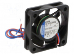 Fan: DC | axial | 40x40x10mm | 9m3/h | 26dBA | slide bearing | 6000rpm