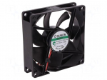 Fan: DC | axial | 12VDC | 92x92x25mm | 87.04m3/h | 34dBA | Vapo | 3000rpm