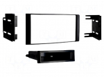 Radio frame | Nissan | 2 DIN | black