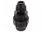 Splice terminal: clamping | &Oslash;out: 50mm | &Oslash;in: 25mm | for PE pipes