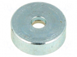 Magnet: permanent | neodymium | &Oslash;: 10mm | H: 4.5mm | &Oslash;mount.hole: 3.5mm