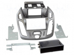 Radio frame | Ford | 2 DIN | silver
