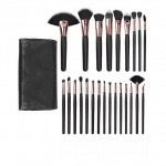 MIMO Makeup Brush Set Black 24 Pcs