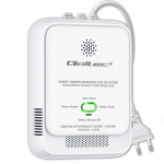Qoltec 52576 Carbon monoxide sensor | CO detector | alarm 85dB | LED