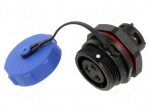 Connector: circular | socket | female | PIN: 3 | IP68 | SP17 | 15A | 500V