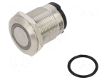 Switch: vandal resistant | Pos: 2 | SPST | 10A/24VDC | IP65 | OFF-ON