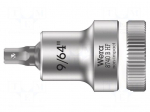 Socket: hex key-bit | inch,Hex Plus | HEX 9/64" | 3/8" | 35mm | Zyklop