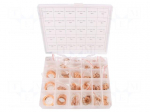 O-ring set | copper | metric | Pcs: 568