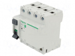 RCD breaker | Inom: 40A | Ires: 30mA | Poles: 4 | 400VAC | IP20 | 1&divide;35mm2