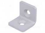 Angle bracket | for profiles | W: 40mm | H: 40mm | L: 40mm | steel