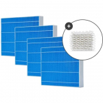 Meaco evaporative filters for Armin 300, pack of 4 + Silvertex 4 pieces, including water sterilization pad