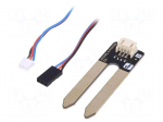 Sensor: humidity | for soil | analog | 3.3&divide;5VDC | Kit: module,cables