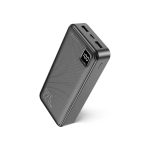 Forever TB-300L ārējais akumulators (powerbank) | 20000 mAh | 22.5W | USB-A, USB-C | LED ekrāns | melns