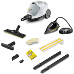 K&auml;rcher steam cleaner SC 4 EasyFix Iron (white/black, 2,000 watts, including steam pressure iron)