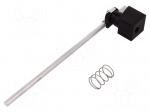 Driving head | steel adjustable rod, length 210mm