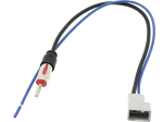 Auto- ja mootorrattatooted, elektroonika, navigatsioon, CB raadio // ISO-&uuml;hendused ja kaablid autoraadiole // 0796# Samochodowy adapter antenowy honda-din prosty 20cm