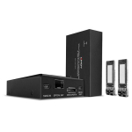 AV-signaali edastuss&uuml;steem Lindy Lindy 300m kiudoptiline DisplayPort 1.2 KVM-pikendaja