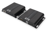 S&uuml;steemi AV-signaali edastaja Digitus HDMI IP/Cat.5-7 pikenduskaabel 120m 4K 30Hz UHD PoE HDCP 1.4 IR (komplekt)