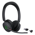 Yealink BH74 UC USB-C/A Juhtmevaba peakomplekt Kontor/k&otilde;nekeskus USB Type-C / USB Type-A Bluetooth Black