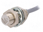 Sensor: inductive | Output conf: PNP / NO | 0&divide;2mm | 10&divide;30VDC | M12