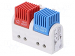 Sensor: thermostat | Contacts: NC + NO | 5A | 250VAC | IP20 | -40&divide;80&deg;C