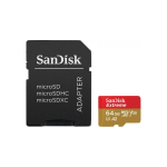 SanDisk microSDXC m&auml;lukaart Extreme 64GB 170/80 MB/s A2 C10 V30 UHS-I U3 (V2)