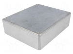 Enclosure: multipurpose | X: 100mm | Y: 120mm | Z: 35mm | aluminium | IP66