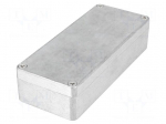 Enclosure: multipurpose | X: 63mm | Y: 150mm | Z: 36.5mm | aluminium