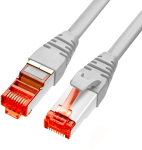 PATCHCORD SKRĘTKA GETFORT CAT.6A S/FTP LSOH 0,25m szary