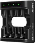 Ładowarka do akumulator&oacute;w R03 / AAA oraz R6 / AA Li-ion 1,5V / NiMH Xtar L4