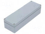 Enclosure: multipurpose | X: 80mm | Y: 250mm | Z: 57mm | GA | aluminium