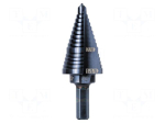 Drill bit | two-step | &Oslash;: 22&divide;28mm | high speed steel | hexagonal