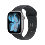 Apple Watch Series 11 (2025) GPS 46mm Space Gray alumiiniumist korpus, Black spordirihm S/M EU MEV04