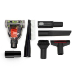 Nedis VCKT100CAR Vacuum Cleaner Brush Set for Car | Electrolux | Universal 32-35 mm, Oval