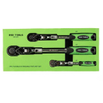 3 TK PAINDUVATE TELESKOOPILISTE L&Ouml;&Ouml;KVARTE KOMPLEKT 1/4&Prime;, 3/8&Prime; JA 1/2&Prime; DS1371