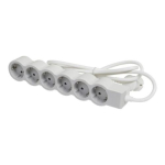 Pagarinātājs 694557 6-vietīgs 16A 1.5m 1.5mm&sup2; balts