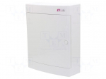 Enclosure: for modular components | IP40 | white | No.of mod: 24