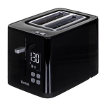 Toster TEFAL  Tefal Toster TT6408 toaster 2 slice(s) Black 850 W