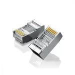 Networking devices iLike  Tikla spraudnis RJ45 (8P8C) CAT6 STP cietam un savitam kabelim (100gab.)
