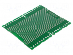 Prototype board | green | UL94V-0 | Series: BC 107.6 | Mat: FR 4-21