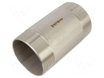Splice terminal: connector pipe | stainless steel AISI 316L
